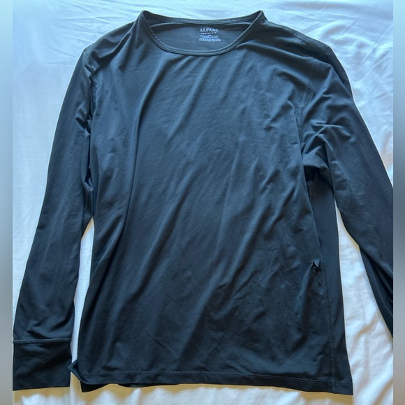 Alfani Comfortech Black Large Spandex Shirt - Picture 2 of 4